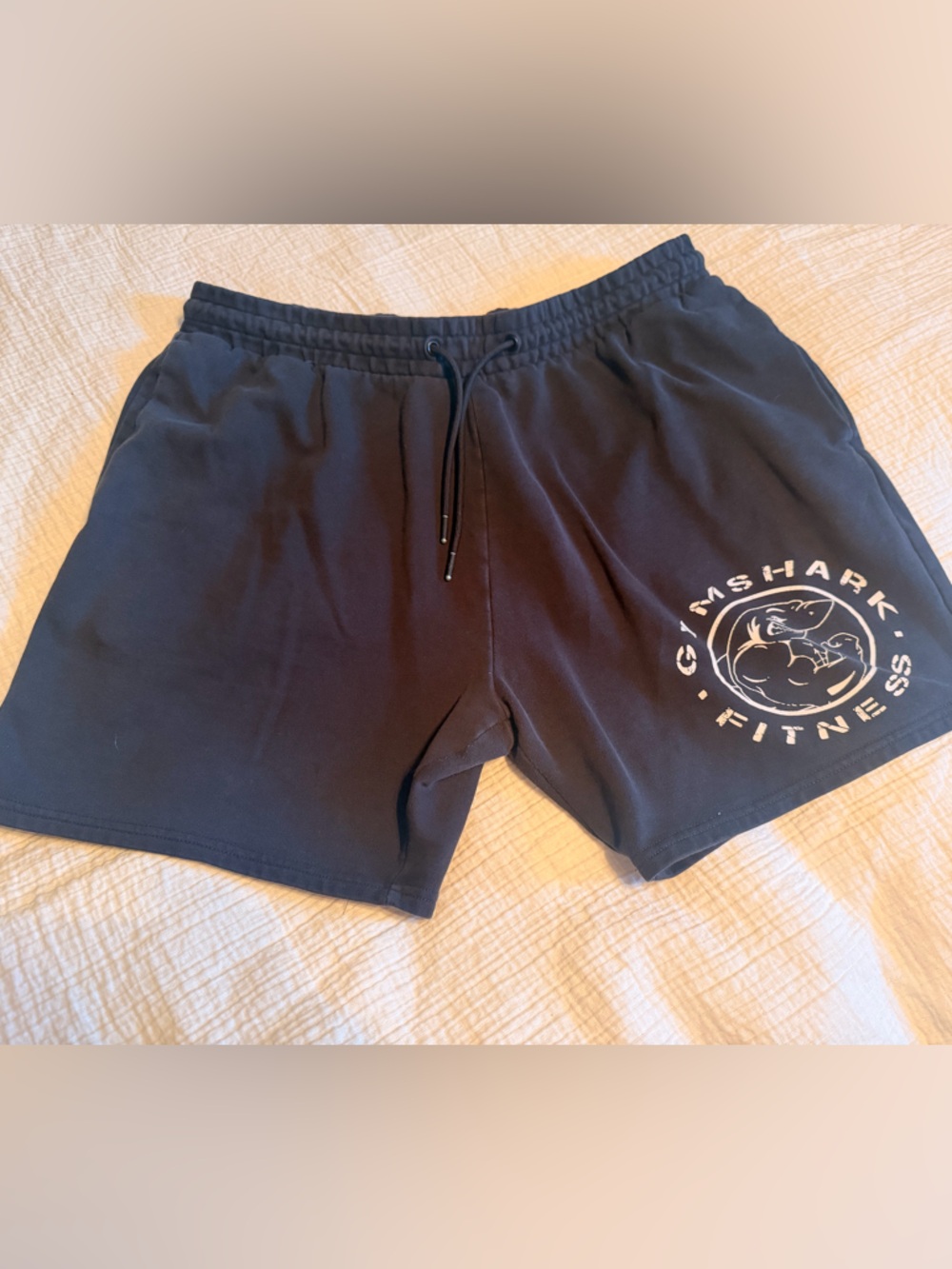 Gymshark Black Sweat Athletic Shorts